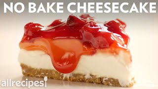 How To Make No Bake Cheesecake  Allrecipes [upl. by Leirraj]