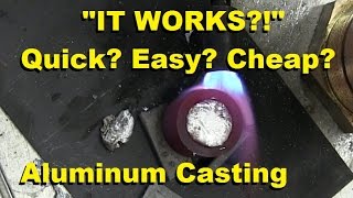 Surprisingly Easy Way to Cast Aluminum [upl. by Mella]