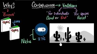 Variation amp its importance  How do organisms reproduce  Biology  Khan Academy [upl. by Madaras356]