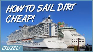 9 DirtCheap Cruise Secrets to Sail for Less [upl. by Seuguh]