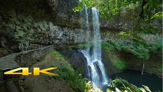 Silver Falls State Park Oregon 4k 🇺🇸 [upl. by Sheepshanks]