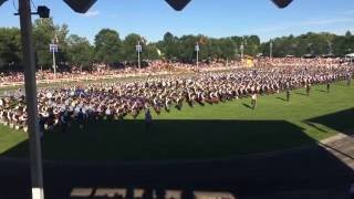 Scotland The Brave 1400 pipers and drummers [upl. by Phillada312]