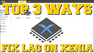 TOP 3 WAYS TO FIX LAG ON XENIA EMULATOR GUIDE [upl. by Sky341]