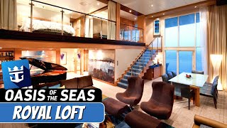 Oasis of the Seas  Royal Loft Suite Tour amp Review 4K  Royal Caribbean Cruise [upl. by Mikol]