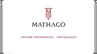 Lineare Optimierung  Mathago [upl. by Senzer559]