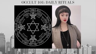 How To Start A Daily Ritual Practice  Occult 101 [upl. by Alyose]