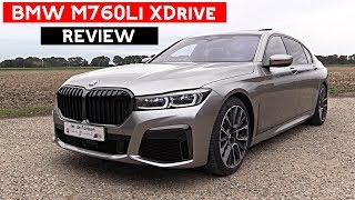 2020 BMW 7 Series M760Li XDrive V12 REVIEW  SOUND Interior Exterior Infotainment [upl. by Nagad937]