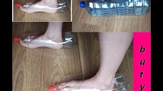 Jak zrobić buty z butelek pet plastikowych How to make shoes with bottles [upl. by Mirabella833]