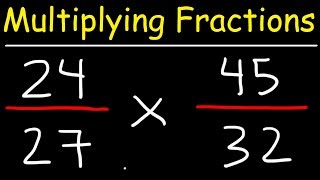 Multiplying Fractions  The Easy Way [upl. by Bourke]