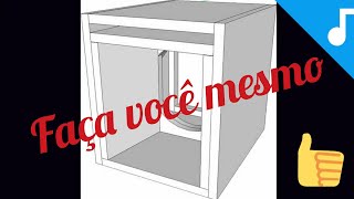 PROJETO  Caixa medio grave de 8quot [upl. by Sessylu183]