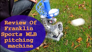 Amazon Review of Franklin Sports MLB kids baseball pitching machine gift [upl. by Hooker727]