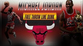 Michael Jordan Iconic Free Throw Line Dunk 1987 [upl. by Rebeka]