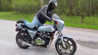 1978 Z1R 1000 with a Yoshimura race pipe KZ1000D WE BUY BIKES [upl. by Rosabelle]