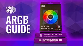 HOW TO Cooler Master ARGB Setup and Install Guide  MF120R ARGB [upl. by Stacey]