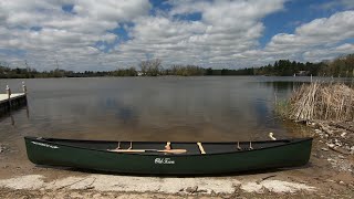 Old Town Penobscot 164 Canoe first paddle [upl. by Annua]