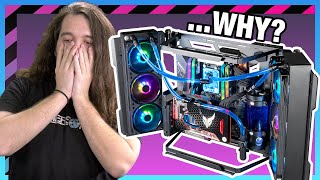 Doesnt Make Any Sense Cooler Master MF700 Case Review [upl. by Gregoor]