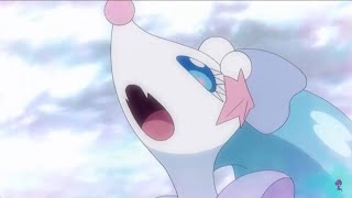 Primarina Singing to Kyogre English and Japanese Pokemon Sun and Moon Episode 120 [upl. by Duile]