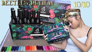 BEETLES REVIEW GEL POLISH😍 [upl. by Karylin]