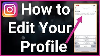 How To Edit Your Profile On Instagram [upl. by Hermione]