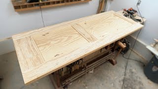 How To Make A REAL Door From Plywood [upl. by Alejandra]