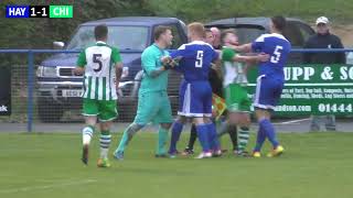 Haywards Heath Town vs Chichester City  4th November 2017 [upl. by Pernell56]