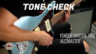 TONE CHECK Fender Vintera 60s Jazzmaster Guitar Demo  No Talking [upl. by Oidualc895]