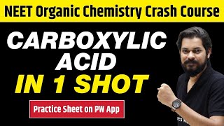 CARBOXYLIC ACID in One Shot  All Concepts Tricks amp PYQs  Class 12  NEET [upl. by Durwyn]