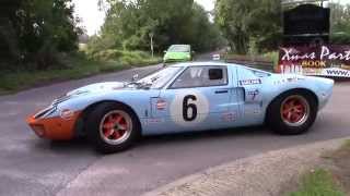 Gulf Racing Ford GT40  Sound and Accelerations [upl. by Thomson]