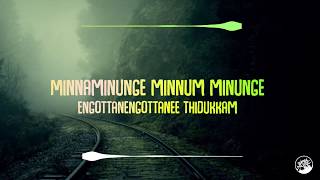 Minnaminunge Minnum Minunge  Kalabhavan Mani  UNPLUGGED  KAROAKE Lyric Video3PIN Music [upl. by Otha528]