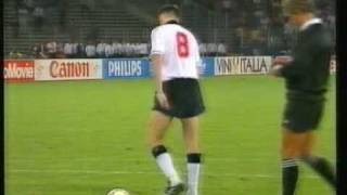 England v Germany penalties 1990 World Cup semifinal [upl. by Nonaihr]