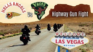 Hells Angels AMBUSH The Vagos In VEGAS [upl. by Nasaj405]