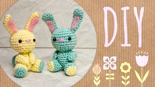 Hase häkeln · Häkelanleitung  Amigurumi by justMiko [upl. by Zephan]