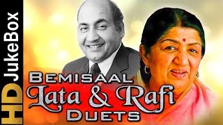 Bemisaal  Lata amp Rafi Duets Jukebox  Best Old Hindi Jukebox  Special Evergreen Hindi Songs [upl. by Elna]