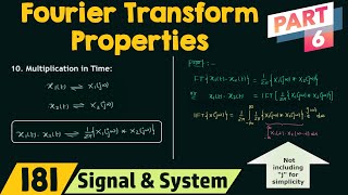 Properties of Fourier Transform Part 6 [upl. by Capon]