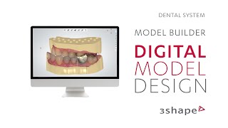 3Shape Dental System  Model Builder  Digital model design [upl. by Adallard800]