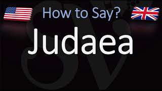 How to Pronounce Judea CORRECTLY [upl. by Attenahs]