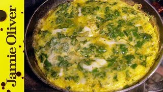 Rustic Italian Frittata  Jamies Italy  UNSEEN [upl. by Mali]