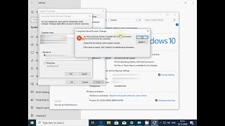 How to resolve unable join domain Windows 10 [upl. by Assennav]