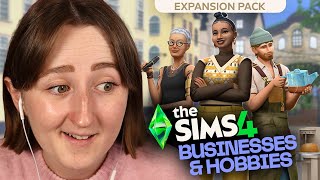 Honest Review of The Sims 4 Businesses amp Hobbies [upl. by Ihana]