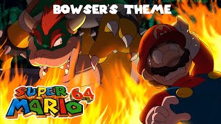 Bowsers Theme WITH LYRICS CHANNEL ANNIVERSARY SPECIAL  Super Mario 64 Cover [upl. by Hymen]