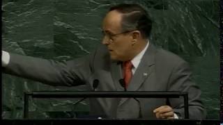 11 September 2001  UN Reacts to Tragedy Archival footage [upl. by Elvia]