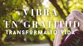 MEDITACIÓN de GRATITUD 🙏 90 Minutos para ELEVAR tu VIBRACIÓN Y TRANSFORMAR tu vida [upl. by Aisul]