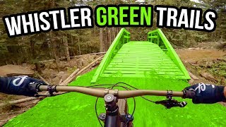 Whistler Bike Park Green Trails  Complete Beginners Guide [upl. by Sudnak226]