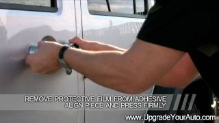 Chrome Door Handle Covers Installation Video [upl. by Blisse385]