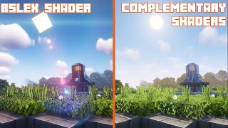 BSLex vs Complementary Shaders  Shader Comparison [upl. by Victoria279]