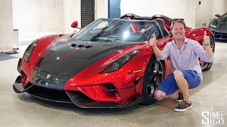 My First Drive in a KOENIGSEGG REGERA [upl. by Eiba]