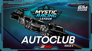 LIVE eNASCAR iRacing  Autoclub Mystic Racing League Xfinity Series Race 4 [upl. by Gefen650]