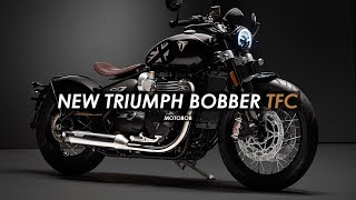 New 2020 Triumph Bobber TFC Unveiled At EICMA [upl. by Hugon]