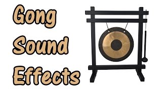 Gong Sound Effects [upl. by Ellen]