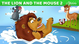 The Lion The Mouse and The Sleepy Bear  Bedtime Stories for Kids  Animated Fairy Tales [upl. by Pharaoh]